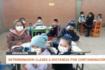 DETERMINARON CLASES A DISTANCIA POR CONTAMINACIÓN