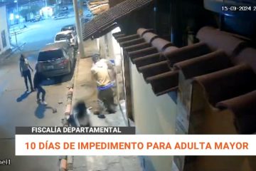 10 DÍAS DE IMPEDIMENTO PARA ADULTA MAYOR