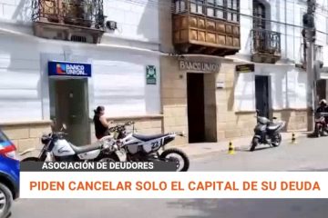 PIDEN CANCELAR SOLO EL CAPITAL DE SU DEUDA