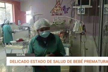 DELICADO ESTADO DE SALUD DE BEBÉ PREMATURA