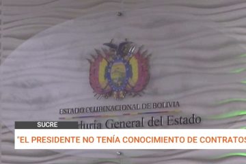 «EL PRESIDENTE NO TENÍA CONOCIMIENTO DE CONTRATOS»