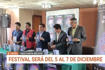 FESTIVAL SERÁ DEL 5 AL 7 DE DICIEMBRE