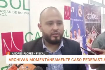 ARCHIVAN MOMENTÁNEAMENTE CASO PEDERASTIA