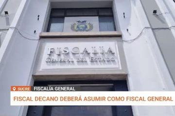 FISCAL DECANO DEBERÁ ASUMIR COMO FISCAL GENERAL