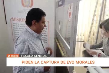 PIDEN LA CAPTURA DE EVO MORALES