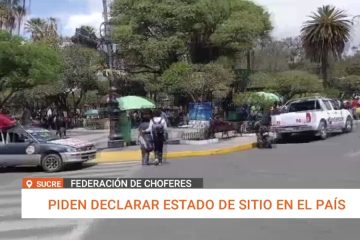 PIDEN DECLARAR ESTADO DE SITIO EN EL PAÍS