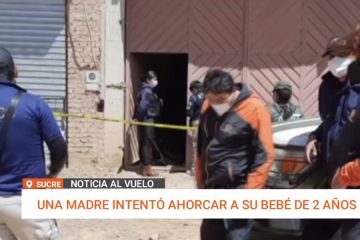 UNA MADRE INTENTÓ AHORCAR A SU BEBÉ DE 2 AÑOS