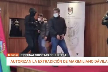 AUTORIZAN LA EXTRADICIÓN DE MAXIMILIANO DÁVILA