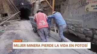 TRABAJADORA MINERA PIERDE LA VIDA TRAS CAER 50 METROS EN UNA MINA DE POTOSÍ