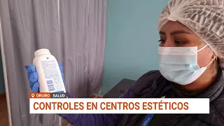 OPERATIVO EN ORURO: IRREGULARIDADES EN CENTROS ESTÉTICOS PONEN EN RIESGO A LOS CLIENTES