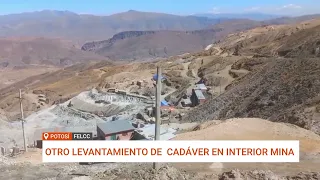 UN MINERO MAS PIERDE LA VIDA EN DERRUMBE EN MINA DE POTOSÍ