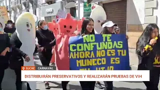 CAMPAÑA DE SALUD EN SUCRE: PREVENCIÓN DE ETS Y EMBARAZOS DURANTE EL CARNAVAL