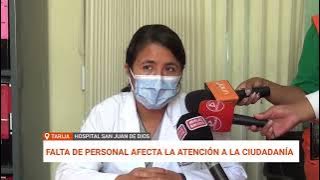 CRISIS EN EL HOSPITAL SAN JUAN DE DIOS: FALTA DE PERSONAL Y SATURACIÓN EN EMERGENCIAS