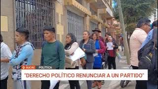 RENUNCIAS MASIVAS EN EL MAS: MILITANTES «EVISTAS» SE DESAFILIAN DEL PARTIDO