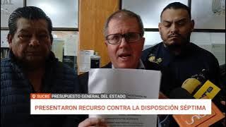 GREMIOS PRESENTAN ACCIÓN DE INCONSTITUCIONALIDAD CONTRA DISPOSICIÓN DE LA LEY DEL PRESUPUESTO